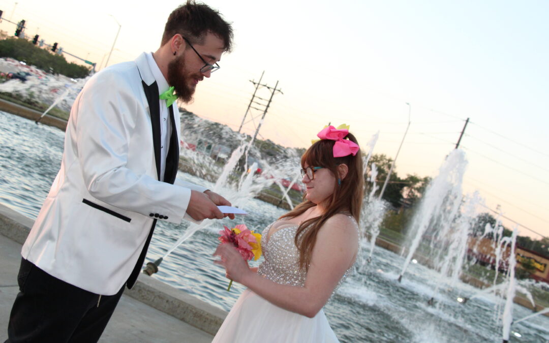 Our Mobile Wedding Officiant at KC Weddings 2 Go Can Marry You Anywhere!